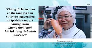 Có tâm ắt có tầm: Vua bánh mì Kao Siêu Lực nhận định TĂNG GIÁ là hành vi  gian thương, lợi dụng tình hình, không công bằng với người tiêu dùng