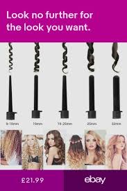 Hot Pro Ceramic Hair Curling Wand Salon Curlers Tong Styler 5 Or 6 Sizes Uk Plug Curling Hair With Wand Wand Curls Hair Curlers