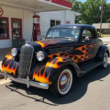 Image result for Black 1936 Plymouth