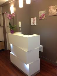 Zen Reception Desk Moveis Para Salao Decoracao Salao De Beleza Decoracao De Consultorios