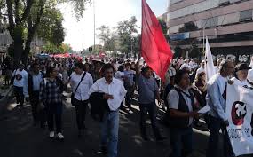 Outside your house today, memory is present even if death comes to you, never rest in peace. Marcha Al Zocalo Por 48 Anos De El Halconazo