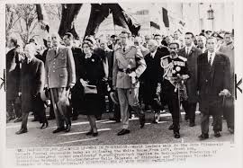 About 1330 (eastern standard time) on 22 november 1963, president john f. Funeral Procession For John F Kennedy Included World Leaders Heinrich Lubke Charles De Gaulle Queen Frederika Baudouin I Haile Selassie And Diosdado Macapagal Washington International Center Of Photography