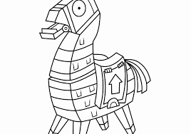 Fortnite coloring pages print and color com. 10 Fortnite Llama Coloring Page Jpg Bee Coloring