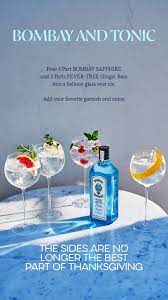 Bombay gin is named to recognize the popularity of gin during the british raj. Bombay Gin Tonic Gin Drinks Gin Recipes Gin