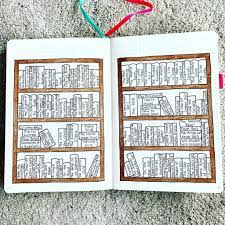 This dream vacation tracker by little coffee fox. 55 Creative Book And Reading Trackers For Your Bullet Journal
