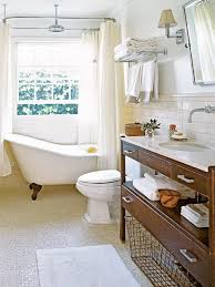 Invest in freestanding, tiered pieces. Functional Bathroom Storage Ideas For Small Spaces
