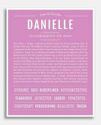 Dee from the name audrey deirdre delia diana. Danielle Name Art Print Classic Names Personalized Art Print Words
