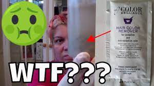 Clarifying shampoo is best for this job, but if you don't have any on hand, dish washing liquid does the trick, too. Ion Color Brilliance Color Remover Does It Work Youtube