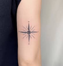 A beautiful tattoo, this design is as popular as it is simple. Compass Tattoo To Give You Direction Guide For 2021 Tattoo Stylist In 2021 Small Compass Tattoo Compass Tattoo Simple Compass Tattoo