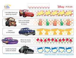 Cars Potty Training Chart Potty Training Concepts