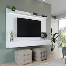 Maybe you would like to learn more about one of these? Naomi Home Bliss Wall Mounted Entertainment Center With Tv Panel Natural Walmart Com Walmart Com