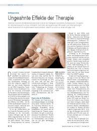 Ab wann wäre bei euch der punkt gekommen das ihr tabletten gegen depression nehmen würdet? Antidepressiva Ungeahnte Effekte Der Therapie