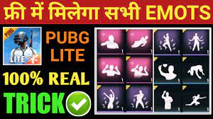 How To Get Free Emotes In Pubg Mobil Lite How To Unlock All Emotes In Pubg Lite Free Emotes 2020 Youtube