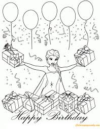 Find the best trolls coloring pages for kids & for adults, print 🖨️ and color ️ 57 trolls coloring pages ️ for free from our coloring book 📚. Disney Queen Elsa Birthday Coloring Pages Cartoons Coloring Pages Coloring Pages For Kids And Adults