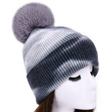Try out the #1 way to buy & sell fashion China Plain Fake Fur Pom Pom Ski Tie Dye Knit Hat Women Winter Tie Dye Cashmere Angora Knitted Fur Beanie Hats China Knitted And Cap Price