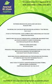 Program perkuliahan forum studi islam fakultas ekonomi universitas indonesia menyelenggarakan kuliah informal ekonomi islam yang terdiri dari 2 kelas, antara lain Analysis Of Students Understanding In Using Formal And Informal Expression Al Lisan Jurnal Bahasa E Journal
