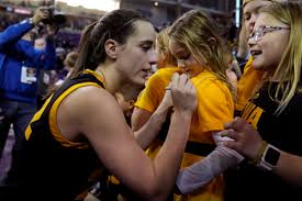 It's a circus atmosphere when Caitlin Clark plays. And the Iowa star is  savoring every bit of it