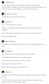 Fnaf fnaf self insert fnaf security breach fnaf sb five nights at freddy's i finally figured him out or really just the stuff in his bag. The Seven Friendly Sins Tumblr Know Your Meme