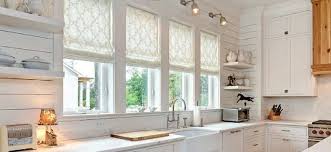 Some of your options include dressing each window separately, mounting your window coverings on the inside of the molding, or you can give plantation shutters a try. Best Kitchen Window Treatments 5 Things To Consider While Buying