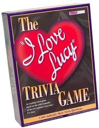 It's like the trivia that plays before the movie starts at the theater, but waaaaaaay longer. I Love Lucy Trivia Game Amazon Com Mx Juguetes Y Juegos