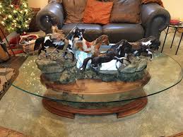 Montana log wood coffee table with 2 drawers in stain and lacquer mwgcct2d. Daniel Parker Western Coffee Table Kelly S Collectibles