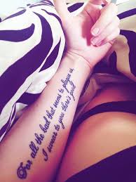 Pin By Gina Marie On Tattoos Arm Quote Tattoos Quote Tattoos Girls Cool Arm Tattoos