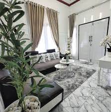 Ruang tamu sederhana untuk pencinta. Pilihan Granit Lantai Ruang Tamu Minimalis Yang Tampak Elegan Dan Mewah Homeshabby Com Design Home Plans Home Decorating And Interior Design