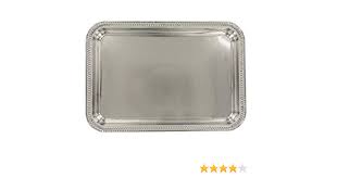 Ratings (0) (0) (0) (0)kitchen product type: Amazon Com 2 Square Silver Nickel Plated Serving Trays Silver Wedding Dinner Party Platter Charging Plates Hors D Oeuvres And Desserts Tray Metal Serving Tray 9x12 Serving Trays