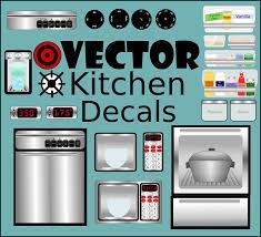 These play kitchen decals are ideal for your diy or restoration project. Digital Download Dramatic Play Kitchen Decals Printable Stainless Steel Sticker Set Oven Stove Water Ice Dispenser Microwave Burners In 2021 Play Kitchen Diy Play Kitchen Kitchen Decals