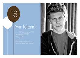 Auch das geburtstagskind selbst kann den besonderen anlass dadurch aufwerten. Einladungskarte 18 Geburtstag Balloon