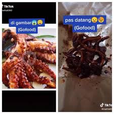 The sotong is grilled until it has a perfect and tender texture. Zonk Warganet Ini Pesan Cumi Bakar Via Ojol Wujudnya Bikin Kecewa Berat