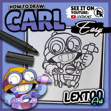 When he attacks, carl boomerangs his pickaxe. How To Draw Carl Brawl Stars Lexton Art How To Draw Carl The Brawler Form Brawl Stars Learn To Draw It Doing Click On The Link Disegni