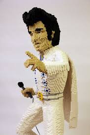 Lego Elvis Has Left The Building Nathan Sawaya The Art Of The Brick Lego Art Lego Sculptures Legos