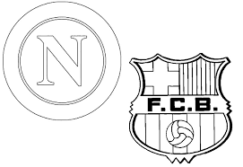 Hang around with this mischievous monkey blast off into outer space to explore new frontiers. Coloring Page Uefa Champions League 2020 Round Of 16 Ssc Napoli Fc Barcelona 10