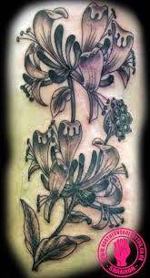 As these 47 best designs show the honeysuckle 1. Honeysuckle Tattoo Sharron Caudill Owner Tattoo Artist At Keep The Faith Tattoo Liverpool