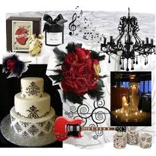 50s Wedding Theme Ideas Rock And Roll Wedding Reception By Arncyn On Polyvore Com Music Themed Wedding Rocker Wedding 50s Wedding Theme