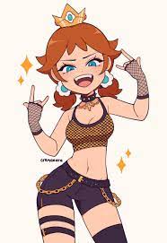 Princess Daisy :: cremanata :: game art :: Марио :: artist :: Игры   картинки, гифки, прикольные комиксы, интересные статьи по теме.