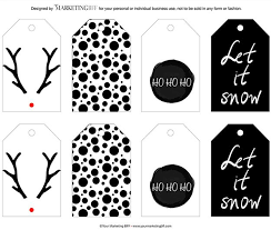 Modern Chic Holiday Gift Tag Printable Free Yourmarketingbff Com Christmas Gift Tags Printable Holiday Gift Tags Printable Christmas Name Tags