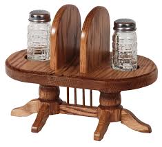 Napkin Holder Double Pedestal Amish Direct Furniture Napkin Holder Wood Furniture Country Farmhouse Kitchen Decor