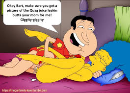 Post 3742773: cartoon_avenger crossover edit Family_Guy Glenn_Quagmire  Marge_Simpson The_Simpsons