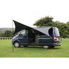 Kiravans Railsail Campervan Awning For Right Side Of Van Campervan Awnings Campervan Van