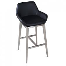 Showing off its bent plywood construction, the low back jive is finished in durable laminate that's scratch and stain resistant, as well as easy to clean and maintain. Source Now Black Leather Bar Height Low Back Bar Stool Manufacturer Suppliers In China