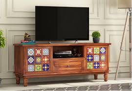 This stunning reclaimed wood entertainment center has been crafted from genuine grey weathered rough sawn barn board, steel corners and completed with barn style hinges and industrial casters. Entertainment Center Buy Wooden Tv Entertainment Units Online At Best Price