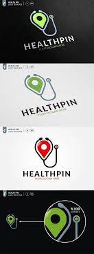Health Location Logo Logo Templates Templates Modern Logo