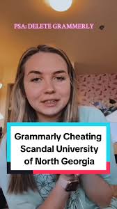 Girl Getting Kicked Out for Using Grammerly
