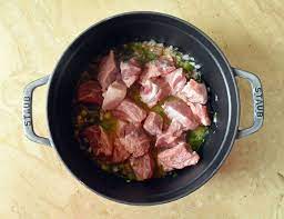 Griot Pork Shoulder Marinating Haitian Food Recipes Pork Recipes