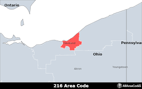 In 1996 area code 216 was split to form area codes 330 and 440. 216 Area Code Location Map Time Zone And Phone Lookup