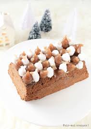 Sans Lactose Buche De Noel Chocolat Marron Dessert Noel Sans Gluten