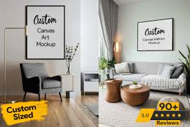 Do Stunning Custom Canvas Wall Art Mockups Design By Mudasar678 C $9.07 to c $38.43.
