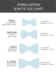 Resultado De Imagen Para Bow Tie Size Chart Tie Sizes